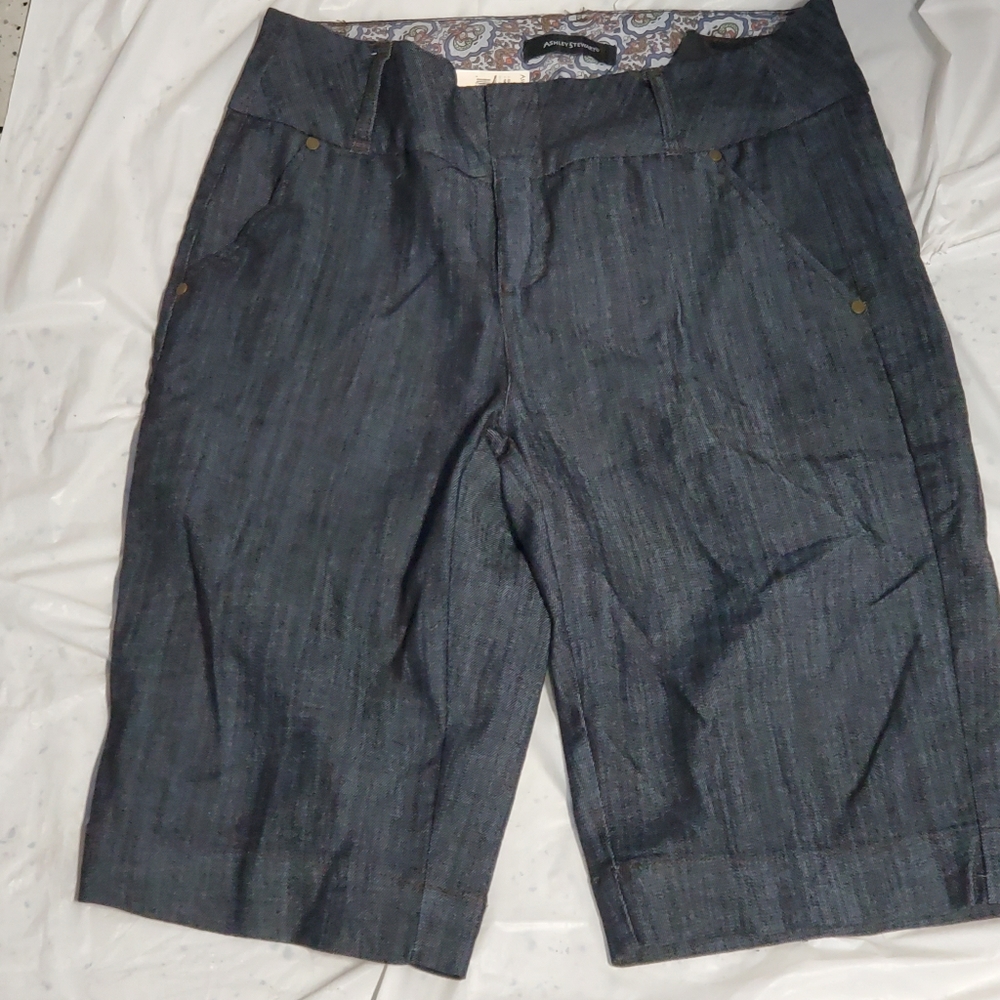 Ashley Stewart jeans shorts
